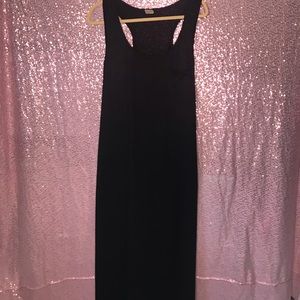 New: black long dress